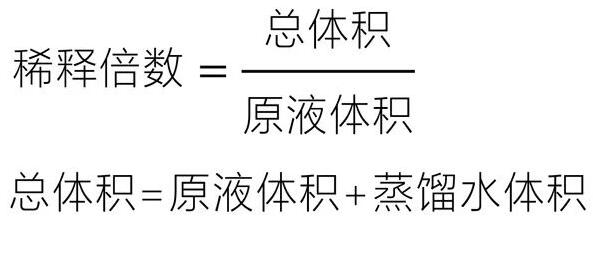 水質(zhì)檢測(cè)水樣稀釋方法